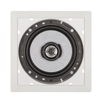 Arandela Quadrada Fiamon 6" Coaxial 50rms 8r Branca