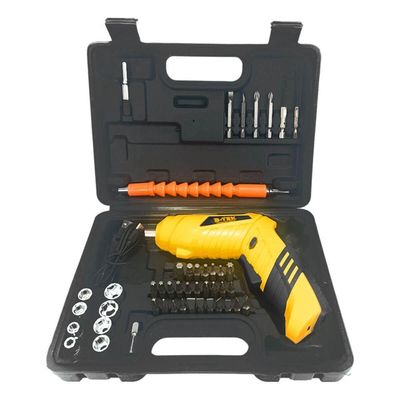 Kit Mini Parafusaderia Portátil Recarregável Usb 28 Bits + 8 Soquetes