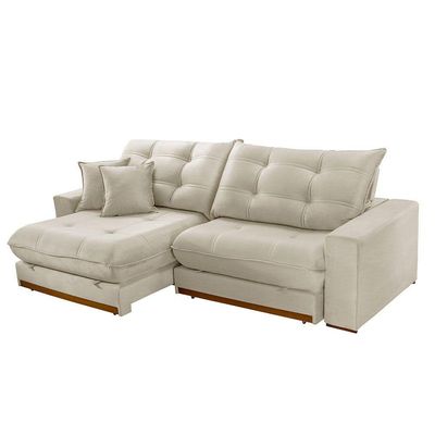 Sofá Duque Dois Módulos De 90cm B25cm Meu Sofá Online A302 Linho Branco