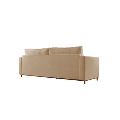 Sofá Djon 02 Módulos De 90cm B20cm Meu Sofá Online A226 Linho Bege