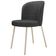 Kit 6 Cadeiras Sala De Jantar Estofada Gavi Arena L02 Linho Cinza Escuro Lyam Decor