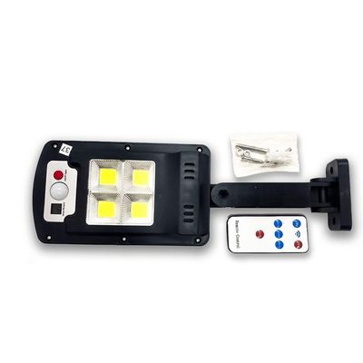 Luminária Poste Externa Solar Led Com Sensor