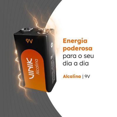 Bateria Alcalina 9v - Vb9vb1