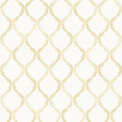 Papel de Parede Fiesta Modern Arabesco Ondulado Dourado 533061 Fiesta Modern 533061