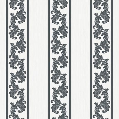 Papel de Parede Fiesta Modern Damask Listrado Chumbo 533122 Fiesta Modern 533122