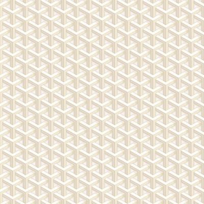 Papel de Parede Fiesta Modern Triângulos 3D Creme 543251 Fiesta Modern 543251
