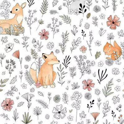Papel de Parede HF Petit Infantil Colorido 51805