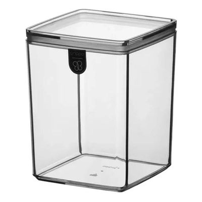 Pote Hermético 1,5L Cristal Crippa Porta Mantimentos Condimentos Transparente