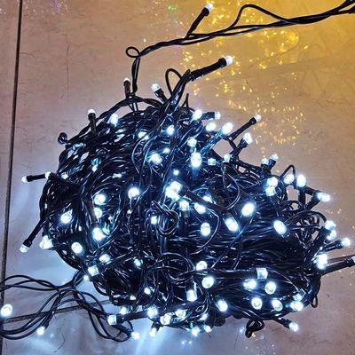 Cordão Luminoso Led Pisca Pisca 8 Funções 100 Leds Taschibra 220v 6500k Frio