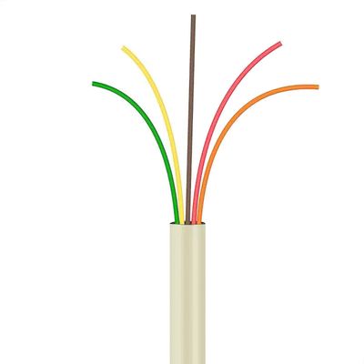 Cabo Manga 5x26 AWG - sem Blindagem Bege - 2 Metros