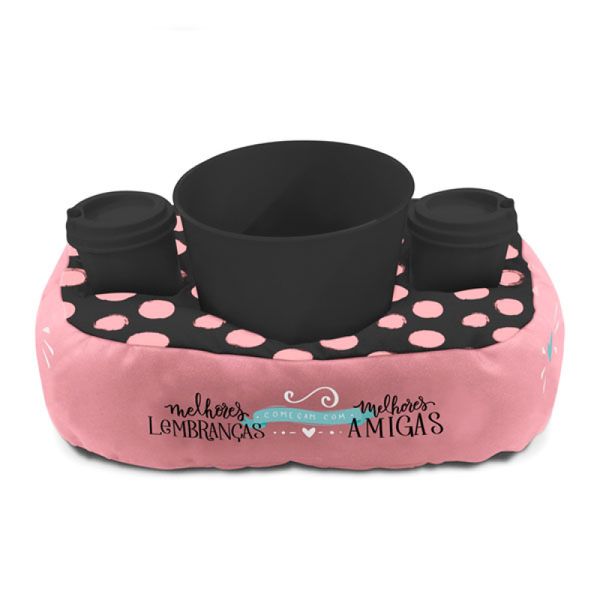 Almofada Porta Pipoca - Melhores Amigas - Kathavento 23553