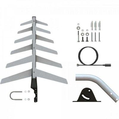 Antena Externa Tv 2 Em 1 Uhf-hd Com Cabo Full Hd Dtv1500...
