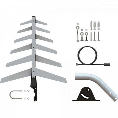 Antena Externa Tv 2 Em 1 Uhf-hd Com Cabo Full Hd Dtv1500...