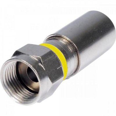 Conector F De Compressão Rg6 Cfmp0002 Storm - Pct - 100