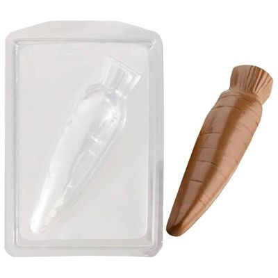 Forma De Silicone Para Chocolate - Cenoura