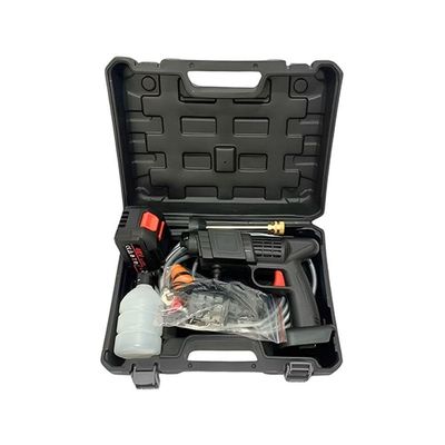 Lavadora Portátil De Alta Pressão Sem Fio Bateria Recarregável 48v Para Limpeza De Carros E Motos Cor:preto