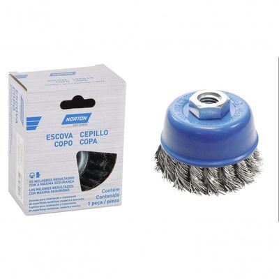 Escova Copo Norton Trançada 65mm-m14