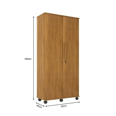 Guarda Roupa Solteiro Com 2 Portas Gold Nature