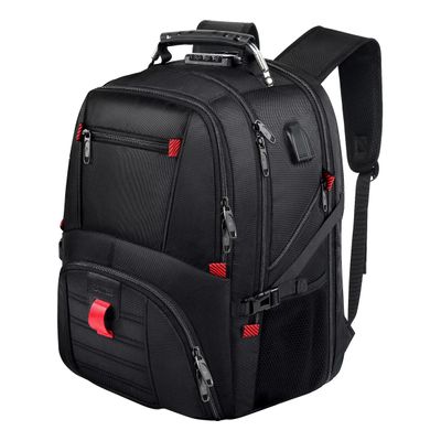 Mochila Para Notebook De 17 Polegadas Mochila De Viagem 50l Trava Antifurto Senha