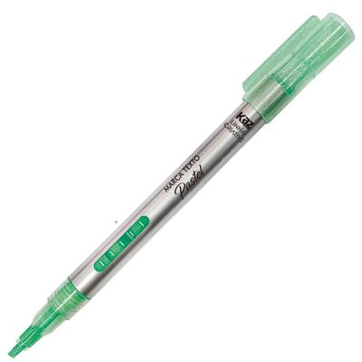 MARCA TEXTO 6 CORES PASTEL EFEITO GLITTER - KZ6013 - KAZ