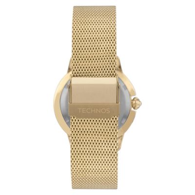 Relógio Technos Feminino Ref: 2036mtp/1d Fashion Mesh Dourado