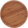 Kit 2 Pratos Bambu 20cm Redondos Servir Petiscos Doces Bandeja Decorativa Round Lyor