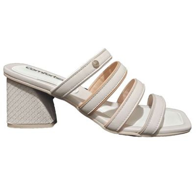 Tamanco Comfortflex Feminino - Creme 39 / CREME