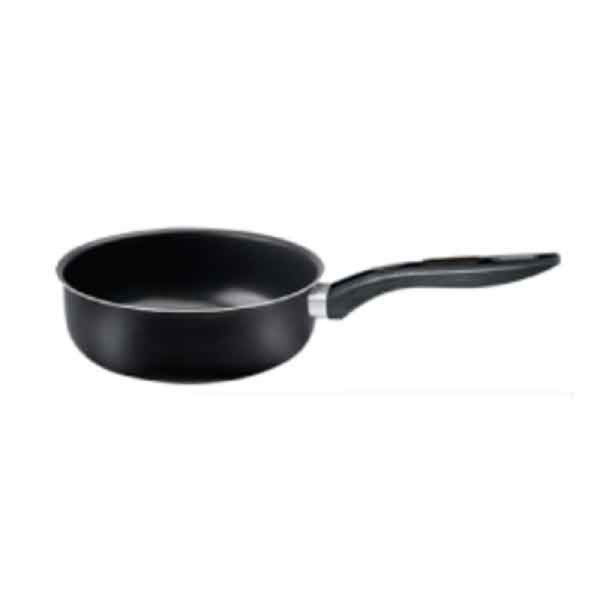 Frigideira Reta Marpal Antiaderente Preta 2,25L 24cm 309-24