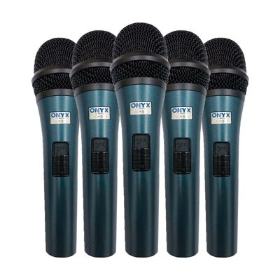 Kit 5 Microfones Dinâmico com Fio TK 51C Onyx