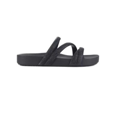 Tamanco Zaxy Glitter Feminino 33/34 / PRETO