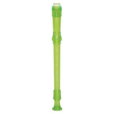 Flauta Doce Soprano Barroca Em C YRS-20B Verde Yamaha