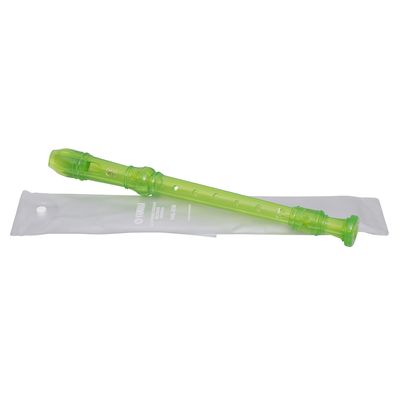 Flauta Doce Soprano Barroca Em C YRS-20B Verde Yamaha
