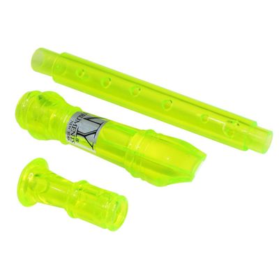 Kit 10 Flautas Doce Germânica Verde Translucida FL 20G G NY