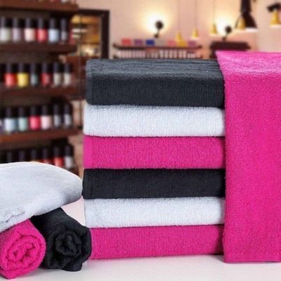 Toalha De Manicure E Pedicure 28x45cm Salão Beleza P-unha - Preto