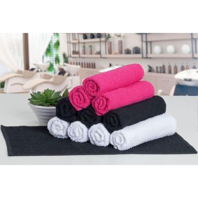 Toalha De Manicure E Pedicure 28x45cm Salão Beleza P-unha - Preto
