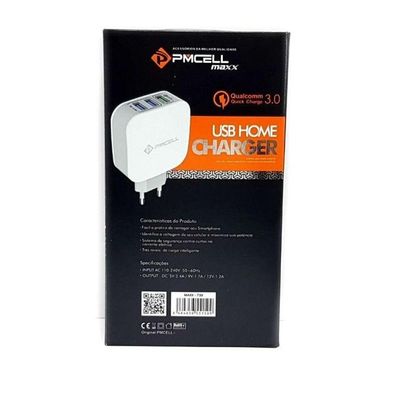 Carregador Fonte Usb Maxx 733 Turbo Qualcomm 3.0 - Pmcell