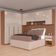Guarda-roupa Modulado Queen Lugano 10 Portas, 6 Gavetas e 14 Prateleiras 6 Peças Avelã/Cappuccino