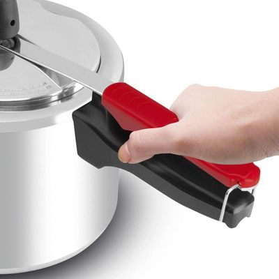 Panela de Pressão Clock Eco Polida com Fechamento Interno - 4,5 litros Alumínio