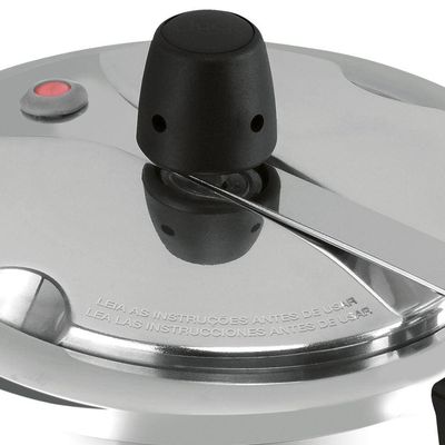 Panela de Pressão Clock Eco Polida com Fechamento Interno - 4,5 litros Alumínio