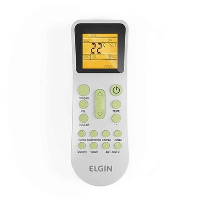 Ar Condicionado Split Hi Wall Eco II Inverter Connect Elgin 18.000 Btus Quente e Frio 220v R-32