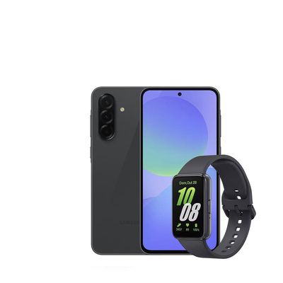 Samsung Galaxy A36 5G 128GB + Galaxy FIT3 Grafite Preto com Grafite