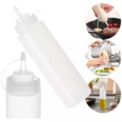 Kit 6 Bisnaga 1000ml Tubos para Maionese Lanchonete Restaurantes Food Trucks