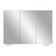 Aparador 3 Portas Com Espelho Mp1014 Branco