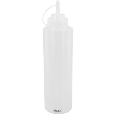 Bisnaga Grande Flexivel Profissional 1L 30Cm Weck Para Molhos Drinks Restaurante