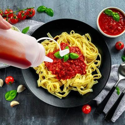 Bisnaga Grande Flexivel Profissional 1L 30Cm Weck Para Molhos Drinks Restaurante