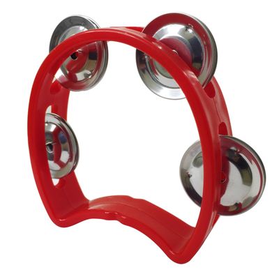Kit 3 Pandeiros Meia Lua Infantil Vermelho New York