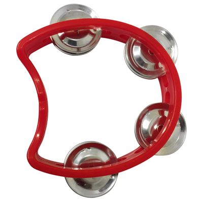 Kit 3 Pandeiros Meia Lua Infantil Vermelho New York