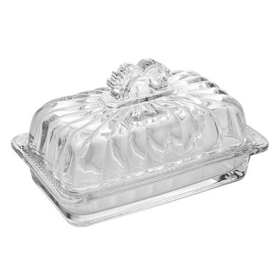 Manteigueira de Cristal Ecológico Lyor Imperial Transparente