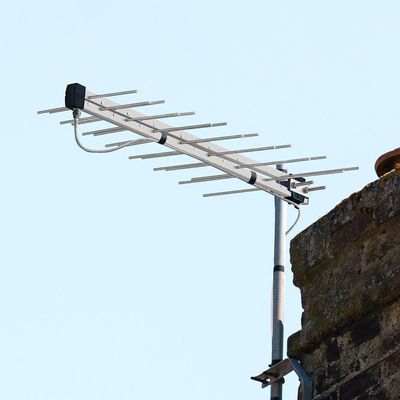 Antena Digital Externa Log Para Tv Hdtv-uhf-4k 14dbi 30 Ele