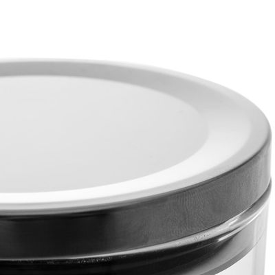 Jarra Wolff em Vidro Borossilicato com tampa 1,3 Litros Transparente